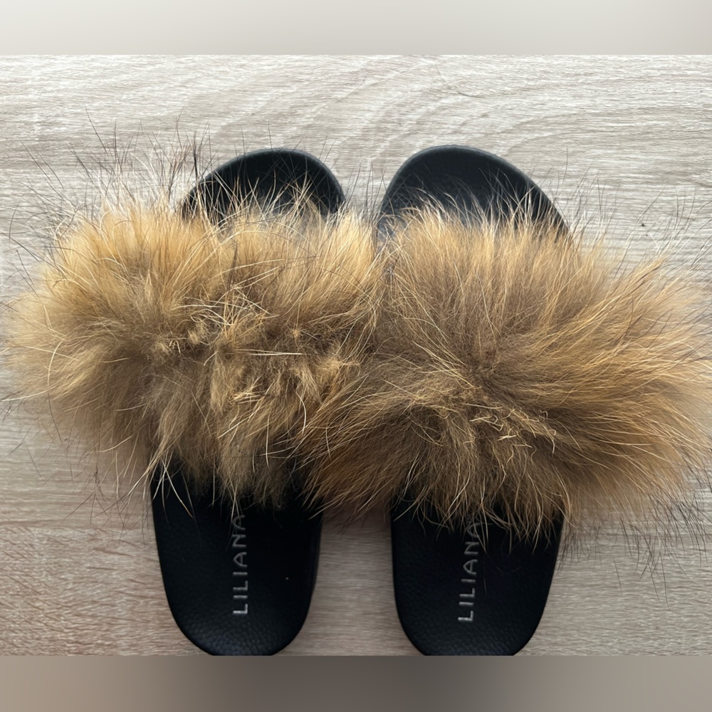 Brown fur slides
